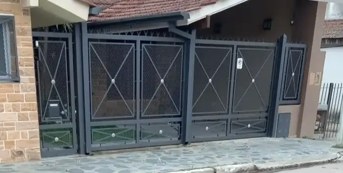 Frente de Rejas Malla Romboidal