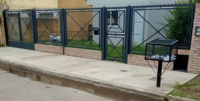 Frente de Rejas Malla Romboidal